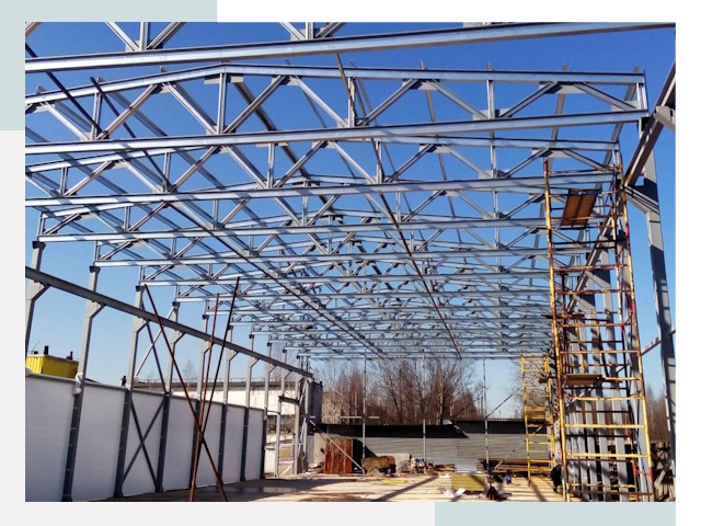 Строительство цехов в Гуково от 616 руб. под ключ