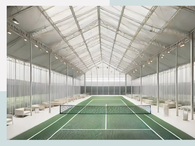 Строительство теннисных кортов в Гуково