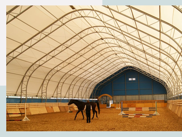 Строительство конных манежей в Гуково