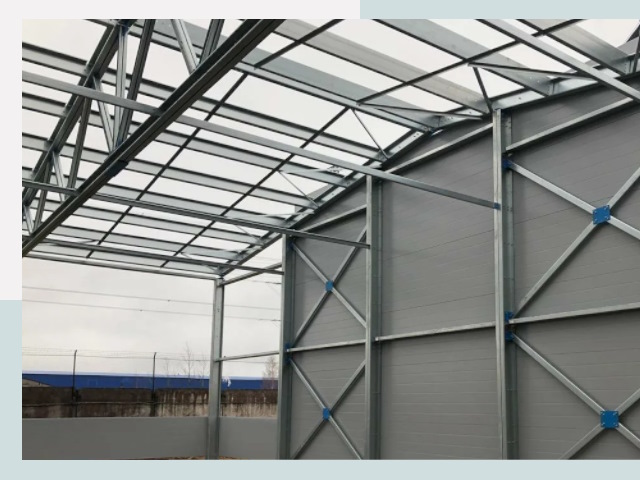 Каркасные ангары от СтальСтрой-Гкв по цене от 616 руб.