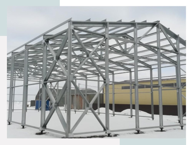 Каркасные ангары в Гуково