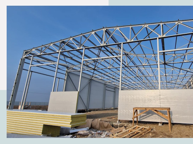 Утепленные ангары в Гуково от 616 руб. за м²