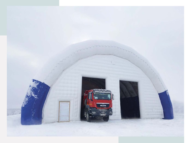 Мобильные ангары в Гуково