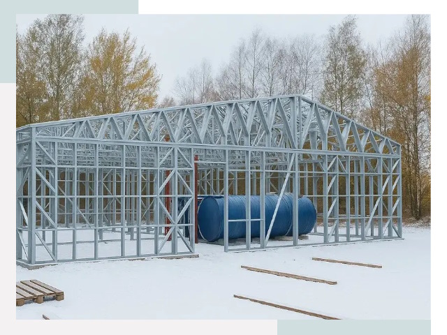 Металлические ангары в Гуково