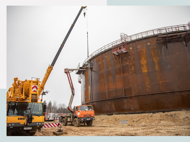 Монтаж резервуаров в Гуково от 616 руб. за м³