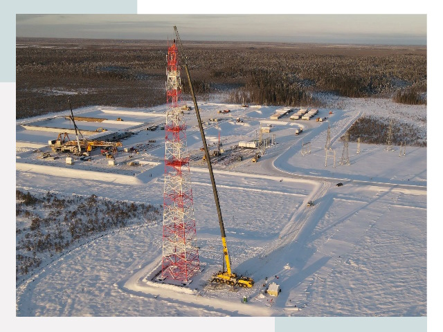 Мачты связи в Гуково