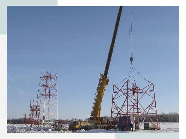 Монтаж вышек связи в Гуково