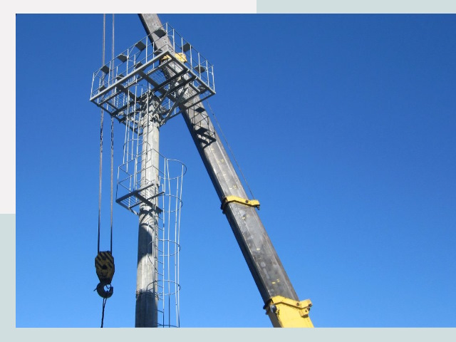 Монтаж осветительных мачт в Гуково от 616 руб.