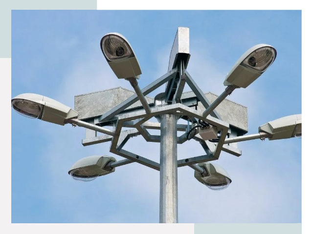 Монтаж осветительных мачт в Гуково