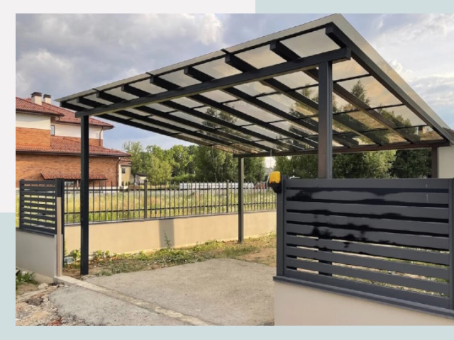 Металлические навесы в Гуково от 616 руб. за м²