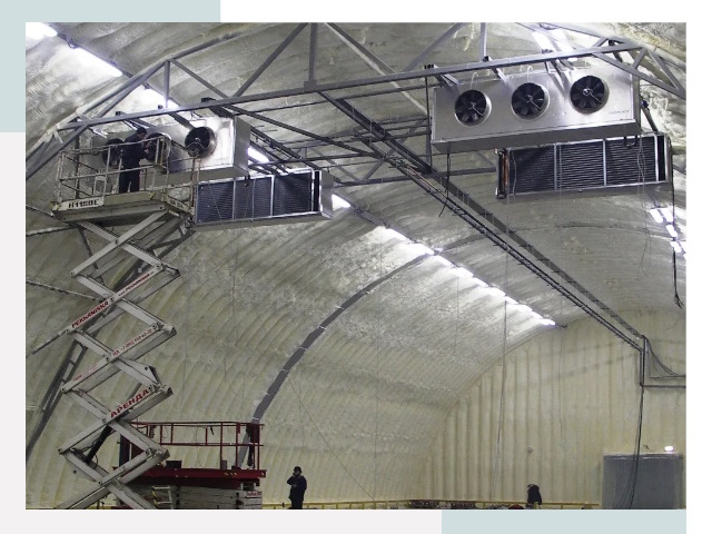 Оснащение ангаров в Гуково