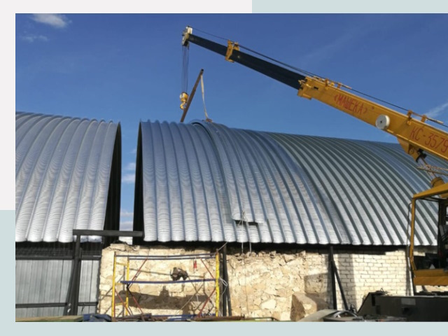 Реконструкция ангаров в Гуково от 616 руб.