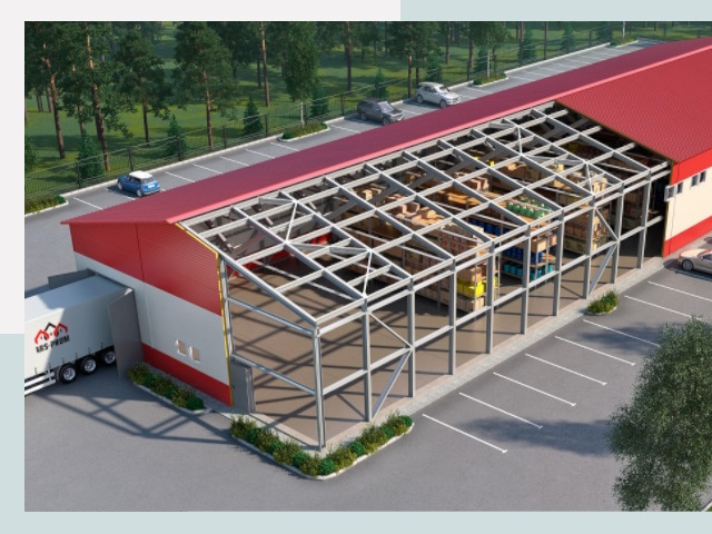 Проектирование ангаров в Гуково от 616 руб.