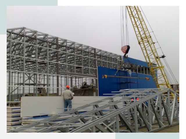 Монтаж ангаров в Гуково