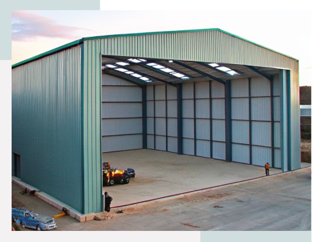 Строительство ангаров в Гуково